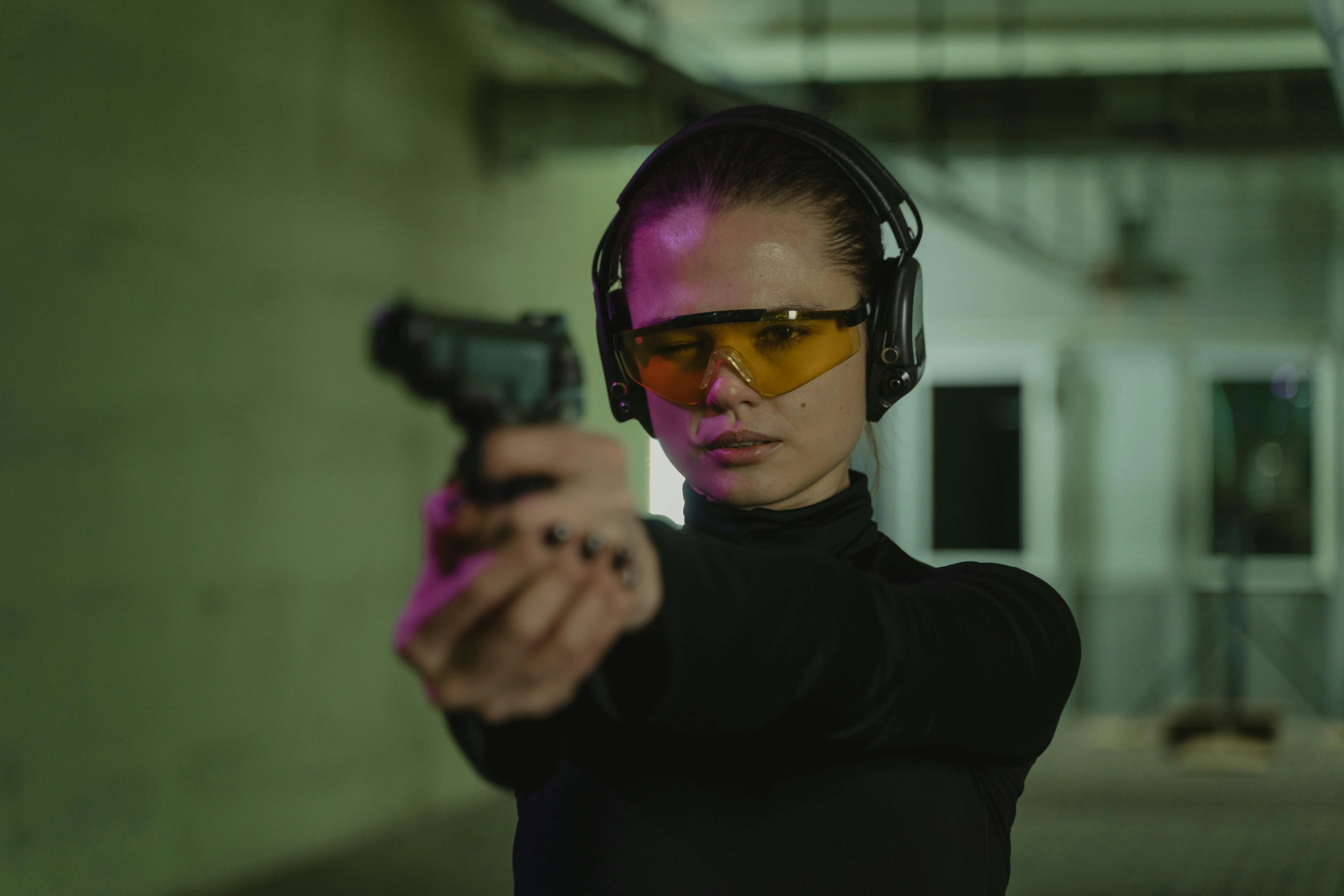 Shooting range practice
